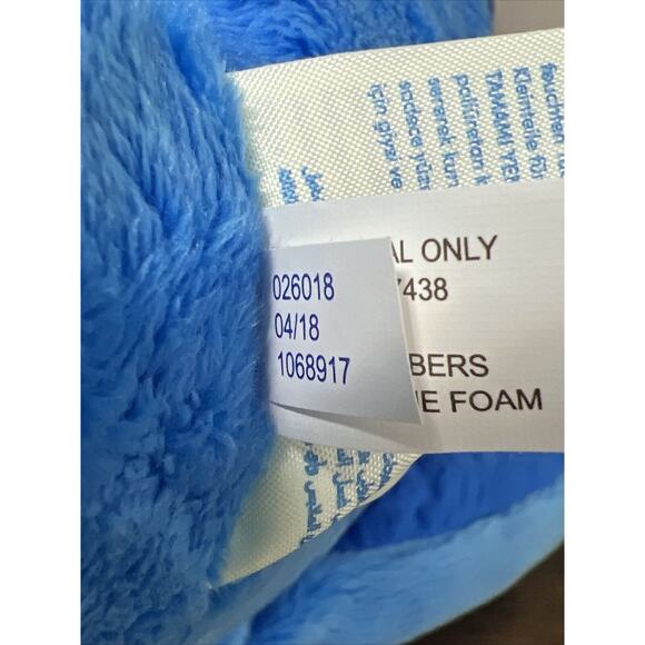 Build A Bear Blue & Yellow Dinosaur Ankylosaurus 18” Stuffed Plush ~ BAB 2018 - Picture 6 of 7